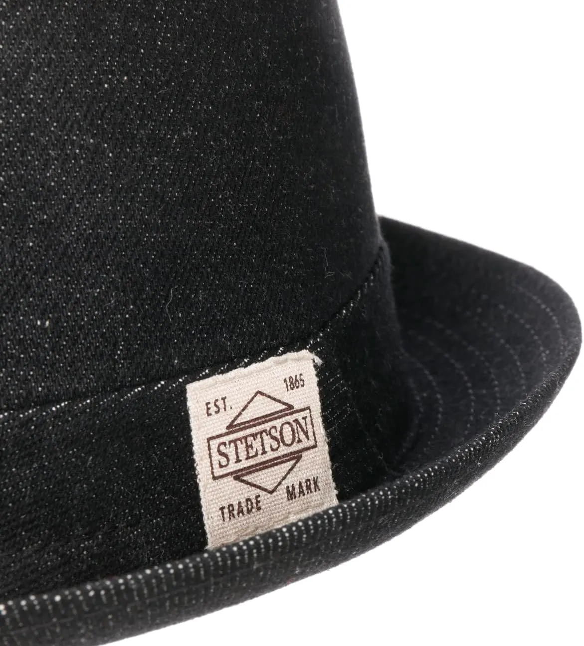 Stetson Classic Pork Pie Denim Hat Women/Men - Made in Italy