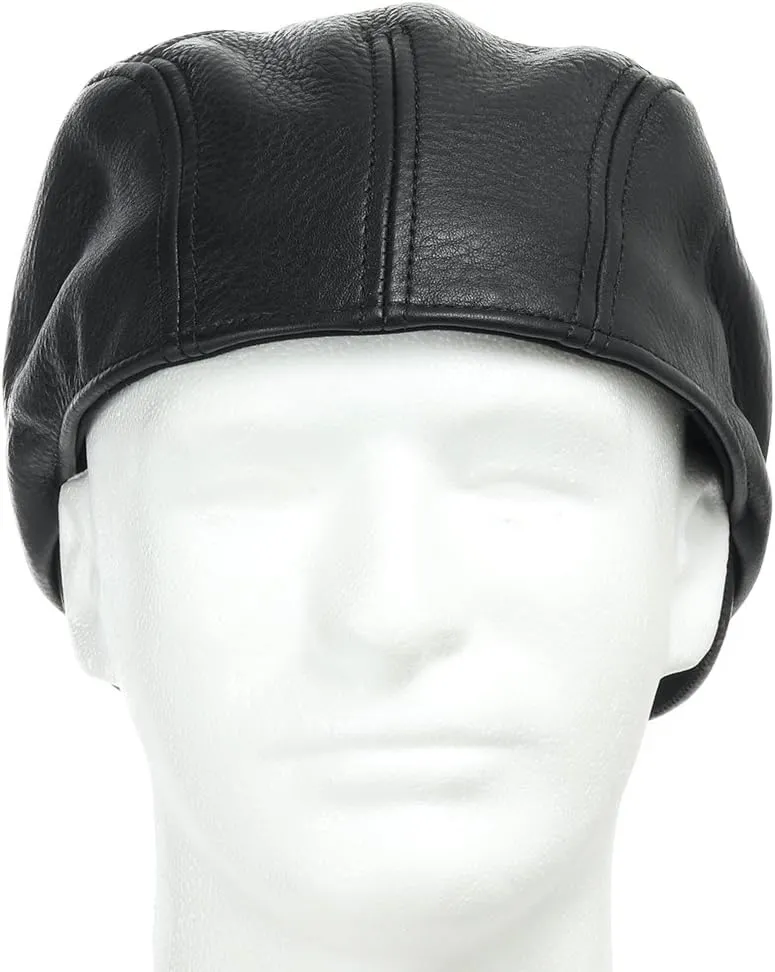 Stockton Driving Classic Leather Ivy Flat Caps Hat Newsboy