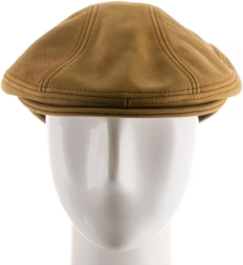 Stockton Driving Classic Leather Ivy Flat Caps Hat Newsboy