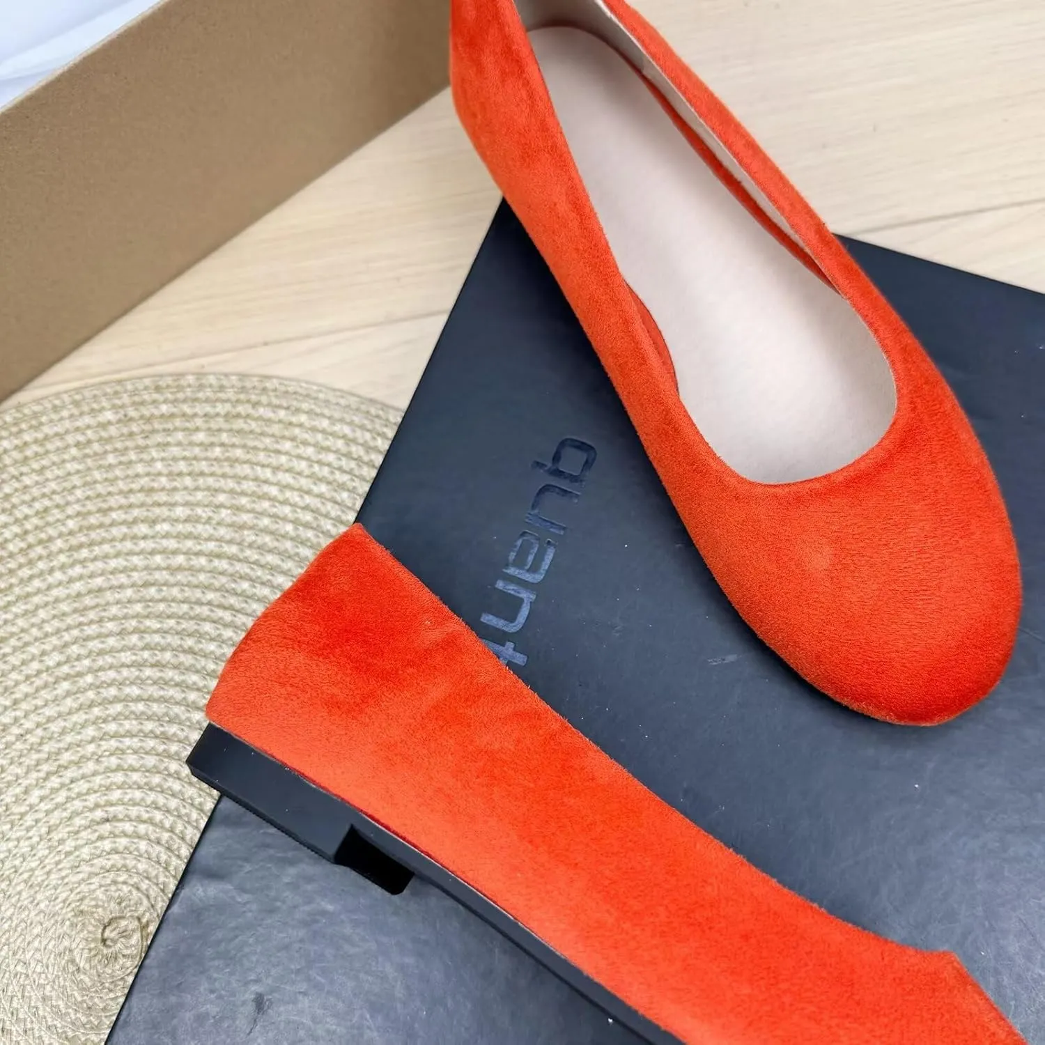 Stunner Women Cute Slip-On Ballet Shoes Soft Solid Classic Pointed Toe Flats