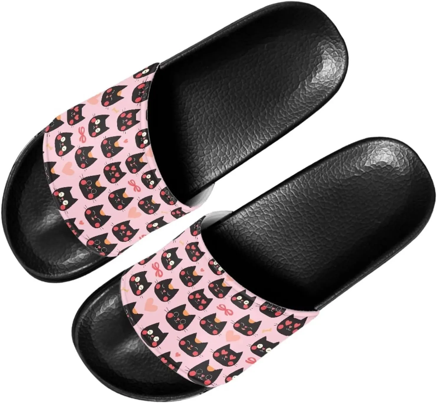 Summer Slide Slippers for Women, Comfortable Soft Sole Non-Slip Slippers Slide Sandal