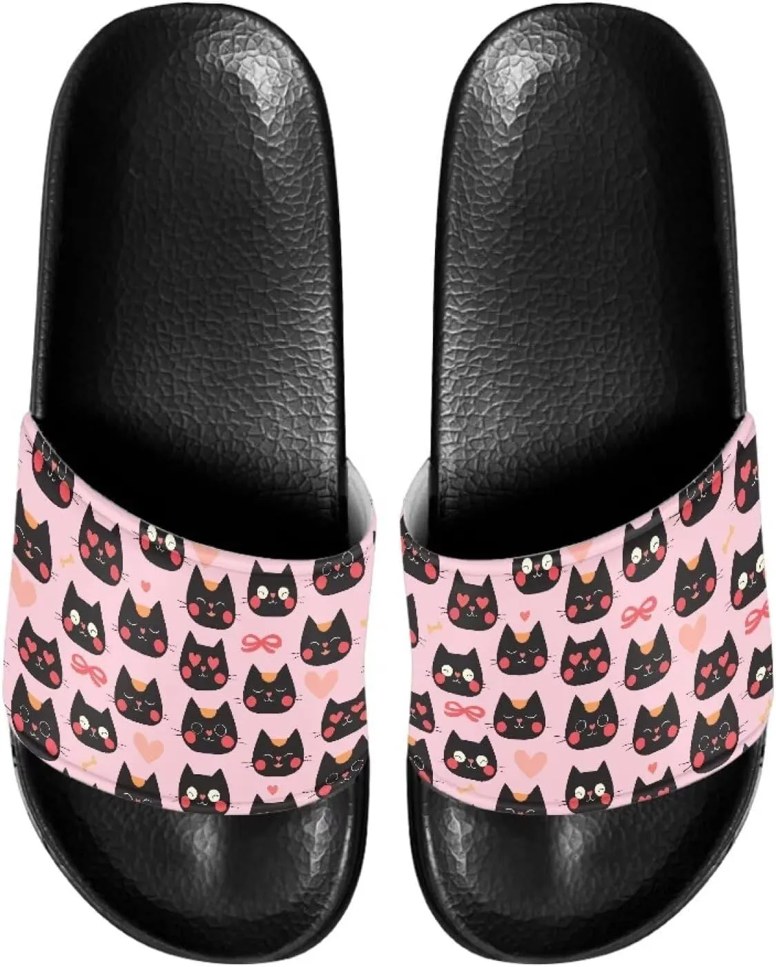 Summer Slide Slippers for Women, Comfortable Soft Sole Non-Slip Slippers Slide Sandal
