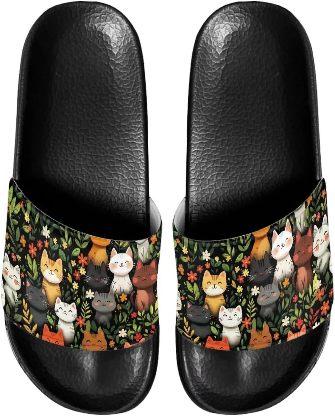 Summer Slide Slippers for Women, Comfortable Soft Sole Non-Slip Slippers Slide Sandal