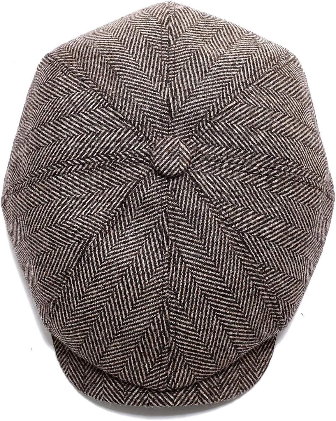 Sumolux Newsboy Cap for Men Wool Classic 8 Panel Vintage Gatsby Lvy Cabbie Hat Flat Beret Cap