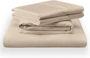 TEMPUR Classic Cotton Sheet Set Sandstone - King