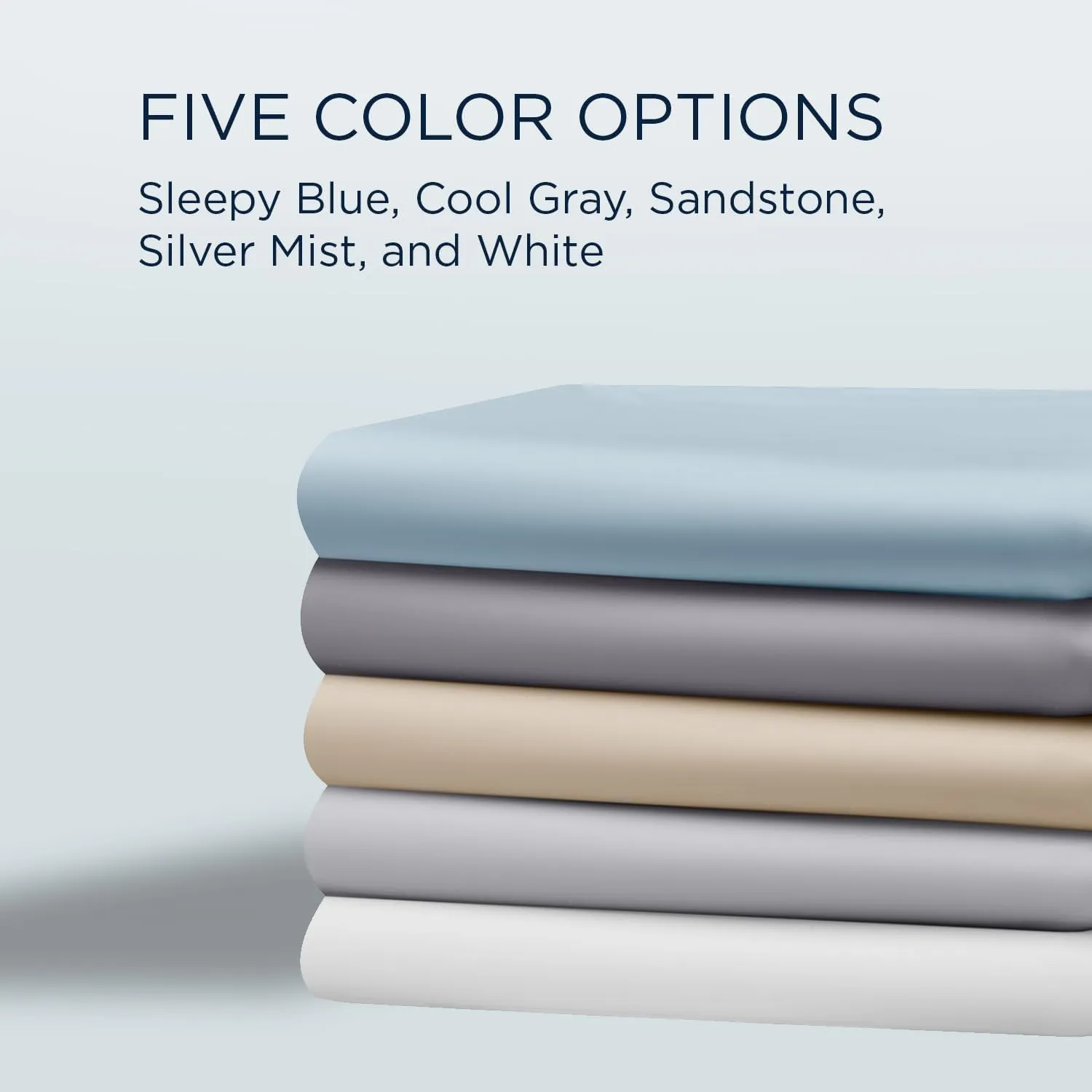 TEMPUR Classic Cotton Sheet Set White - King