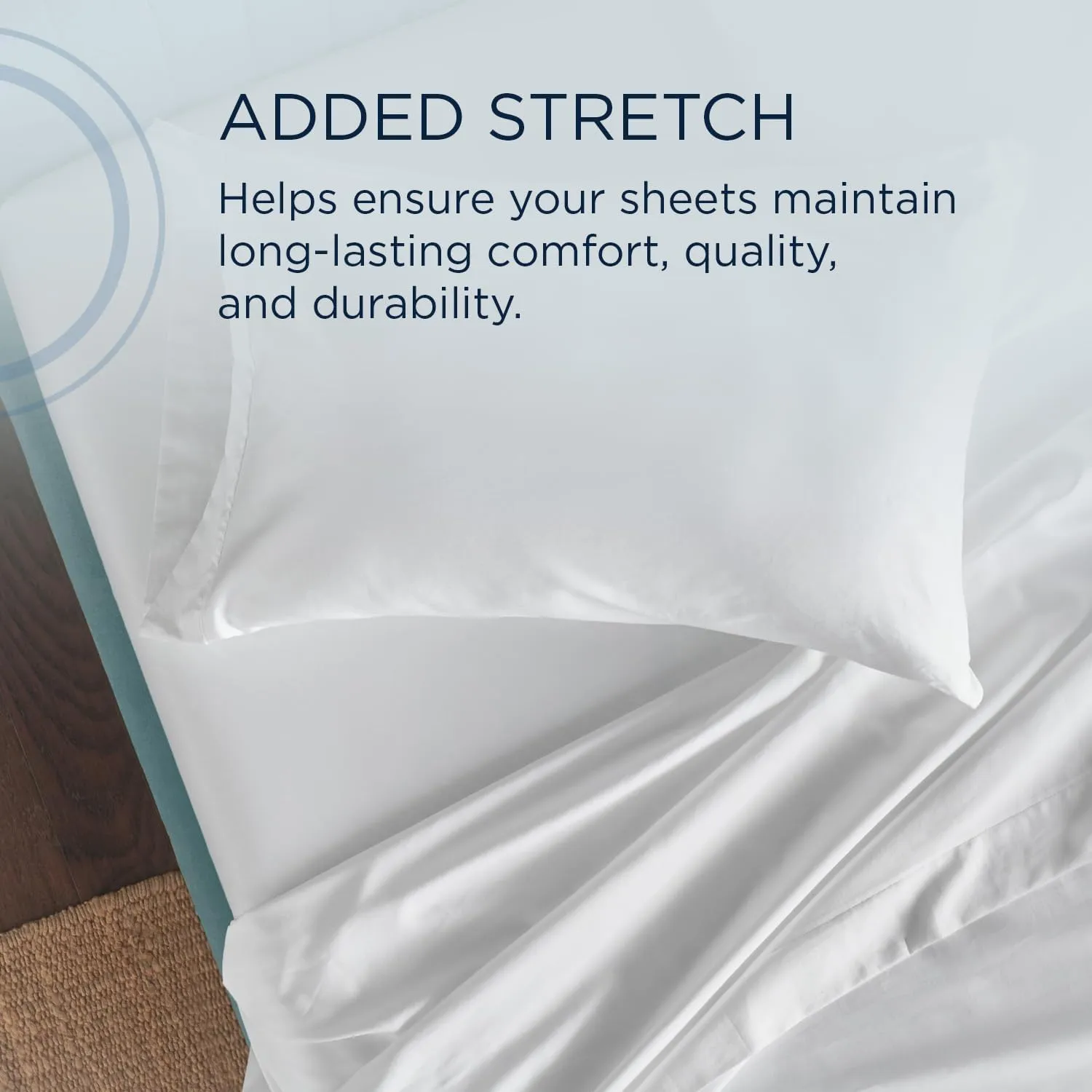TEMPUR Classic Cotton Sheet Set White - King