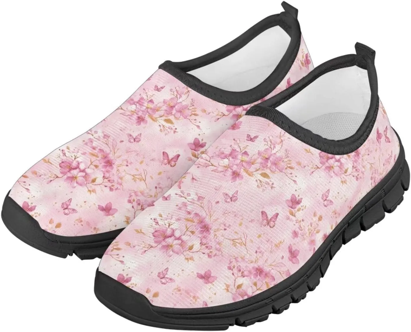TODIYADDU Graphic Girls Sneakers Kids Breathable Mesh Shoes Lightweight Casual Tennis Running/Hiking/Walking Athletic Sneaker