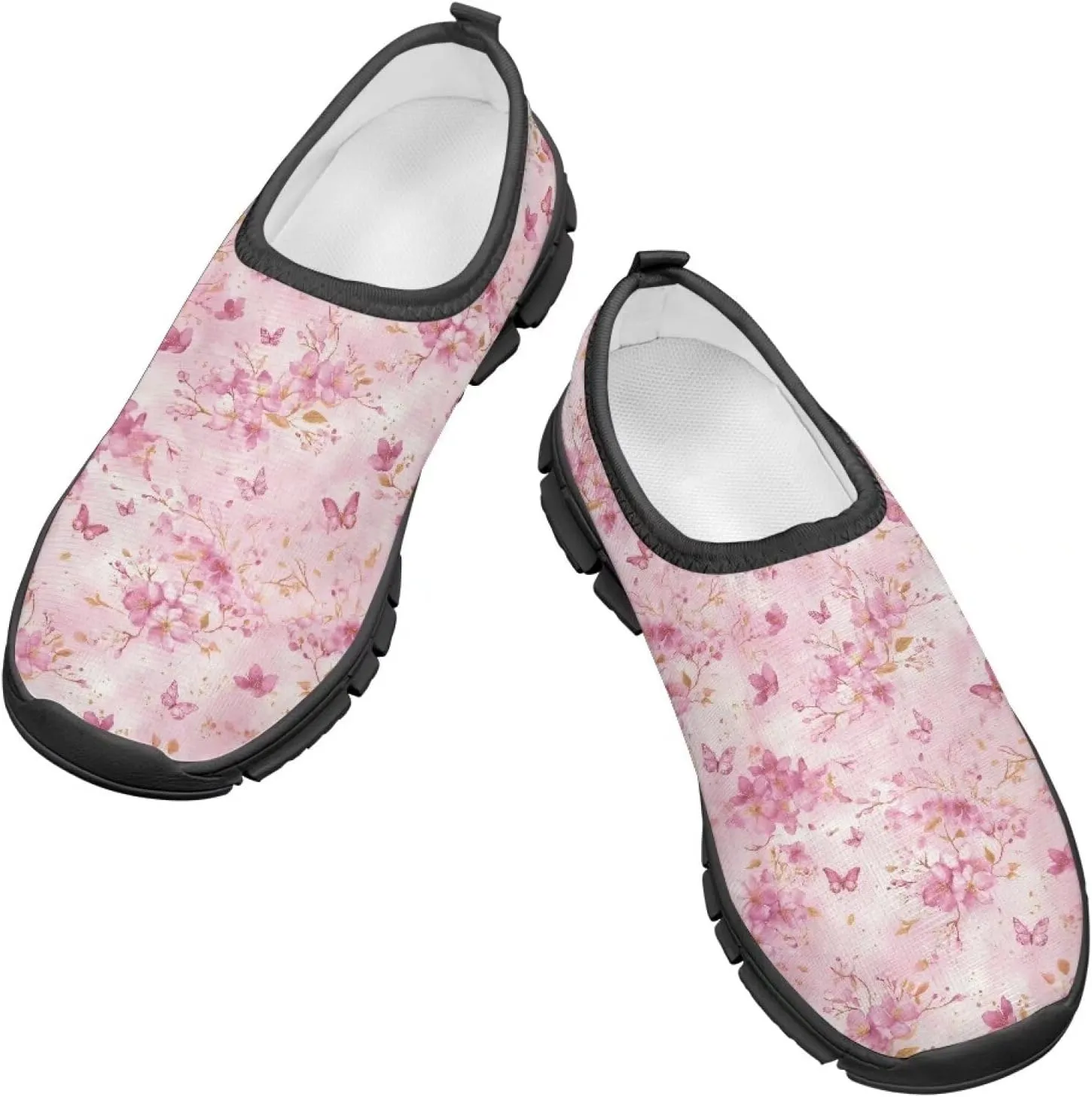 TODIYADDU Graphic Girls Sneakers Kids Breathable Mesh Shoes Lightweight Casual Tennis Running/Hiking/Walking Athletic Sneaker