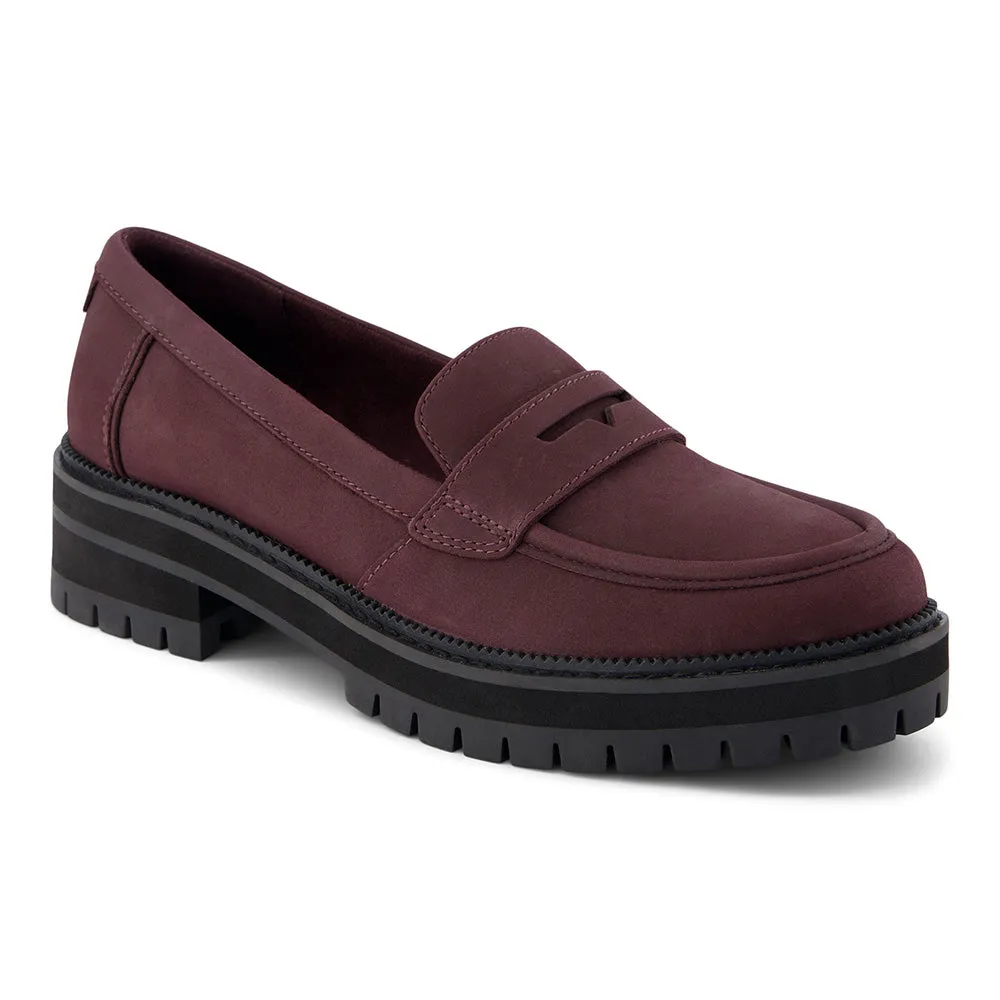 Toms Wmns Cara Blackberry Leather