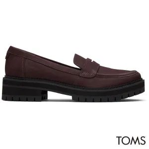 Toms Wmns Cara Blackberry Leather