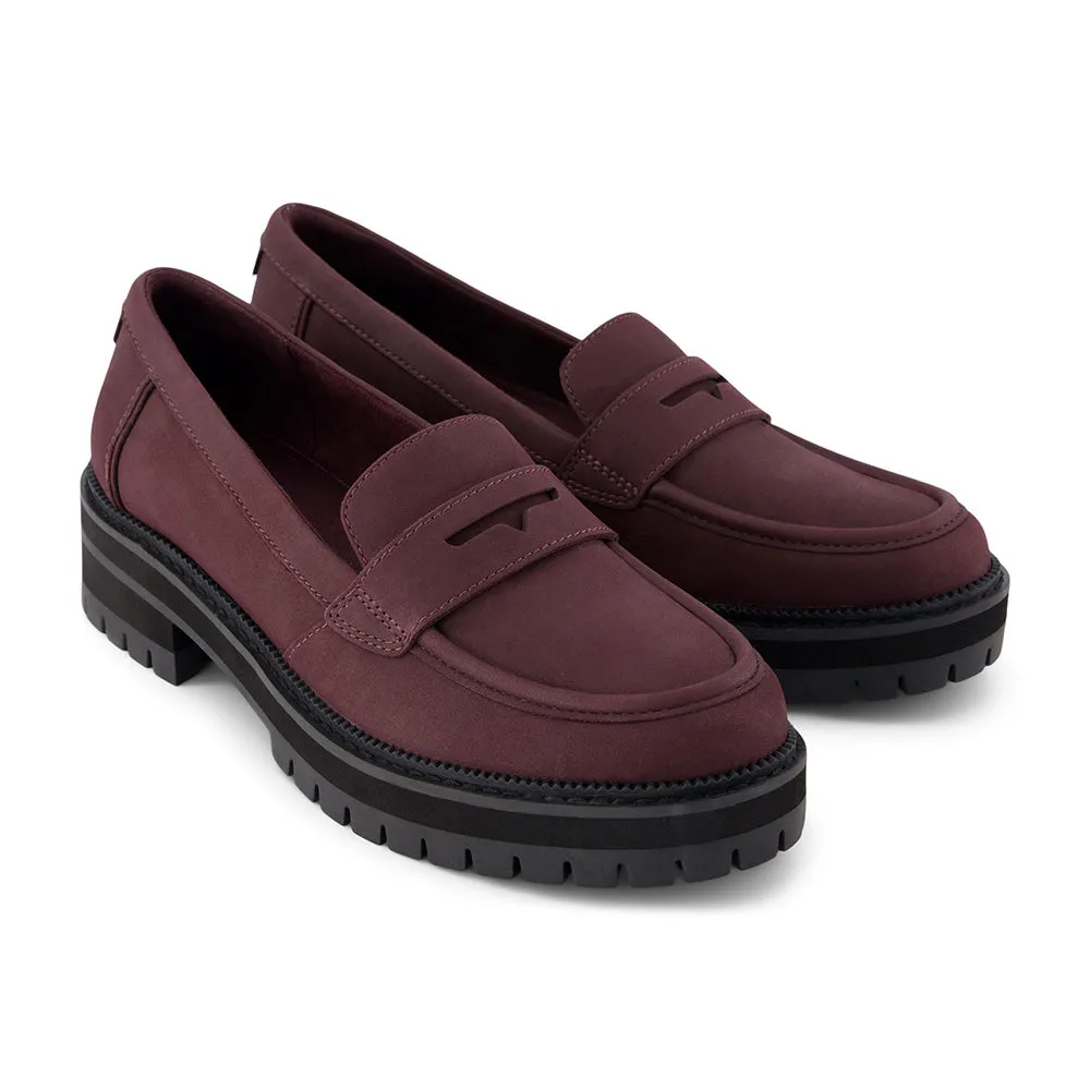 Toms Wmns Cara Blackberry Leather