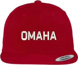 Trendy Apparel Shop Omaha Embroidered Flat Bill Baseball Cap