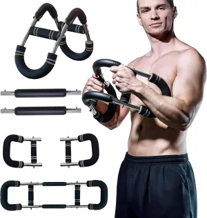 Twister Arm Exerciser, Adjustable Chest Expander & Shoulder Muscle Forearm Triceps Strength Training Portable Gym Equipment, Home Fitness Arm Enhanced Chest Workout Bar