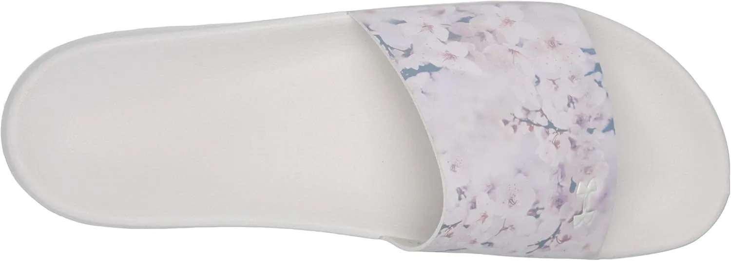 Under Armour Unisex-Child Core Remix Floral Slide Sandal
