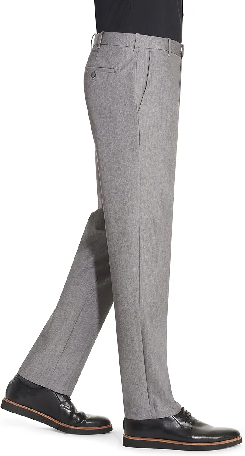 Van Heusen Men's Flex Flat Front Straight Fit Pant