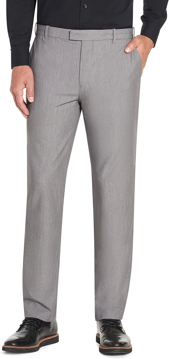 Van Heusen Men's Flex Flat Front Straight Fit Pant
