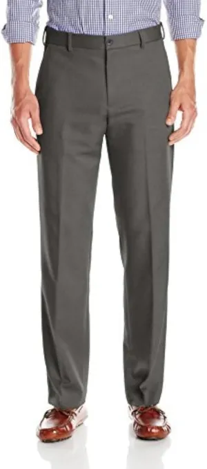 Van Heusen Men's Traveler Classic Fit Flat Front Pant