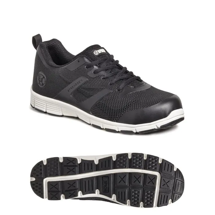 VAULT Black Lightweight Sports Trainer