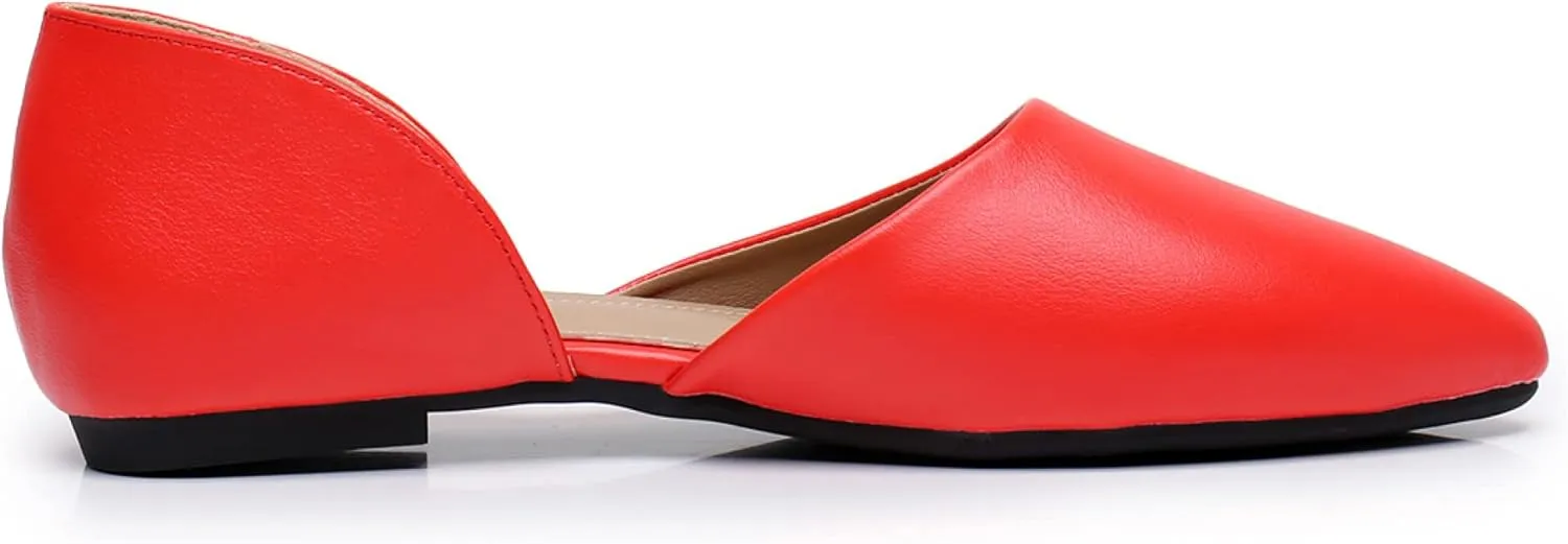 VenusCelia Women's D'Orsay Flat Shoe