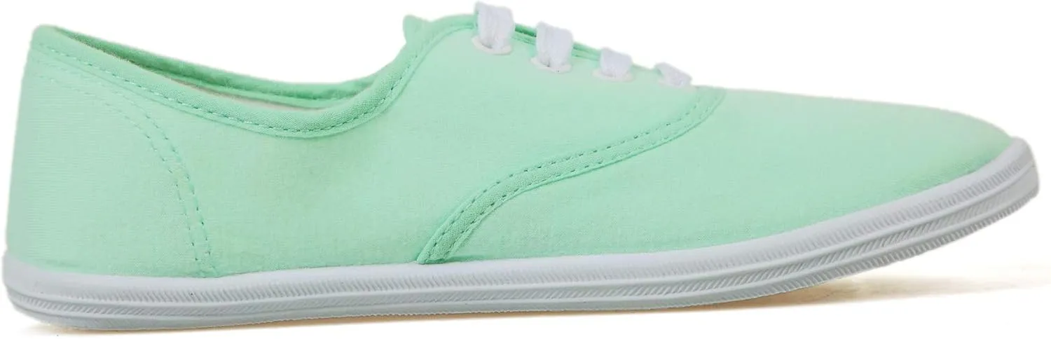 VenusCelia Women's Rainbow Lace Up Sneaker Shoes