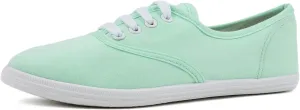 VenusCelia Women's Rainbow Lace Up Sneaker Shoes