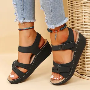 Verona Soft Bottom Wedge Heels Sandal
