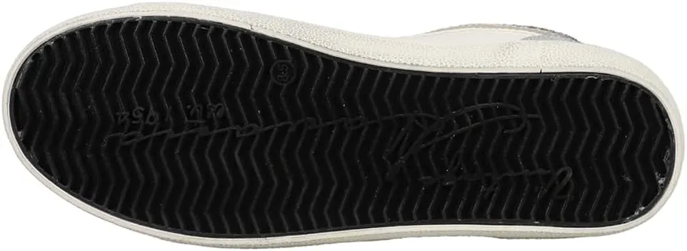 Vintage Havana Womens Bounce Perforated Metallic Lace Up Sneakers Shoes Casual - White