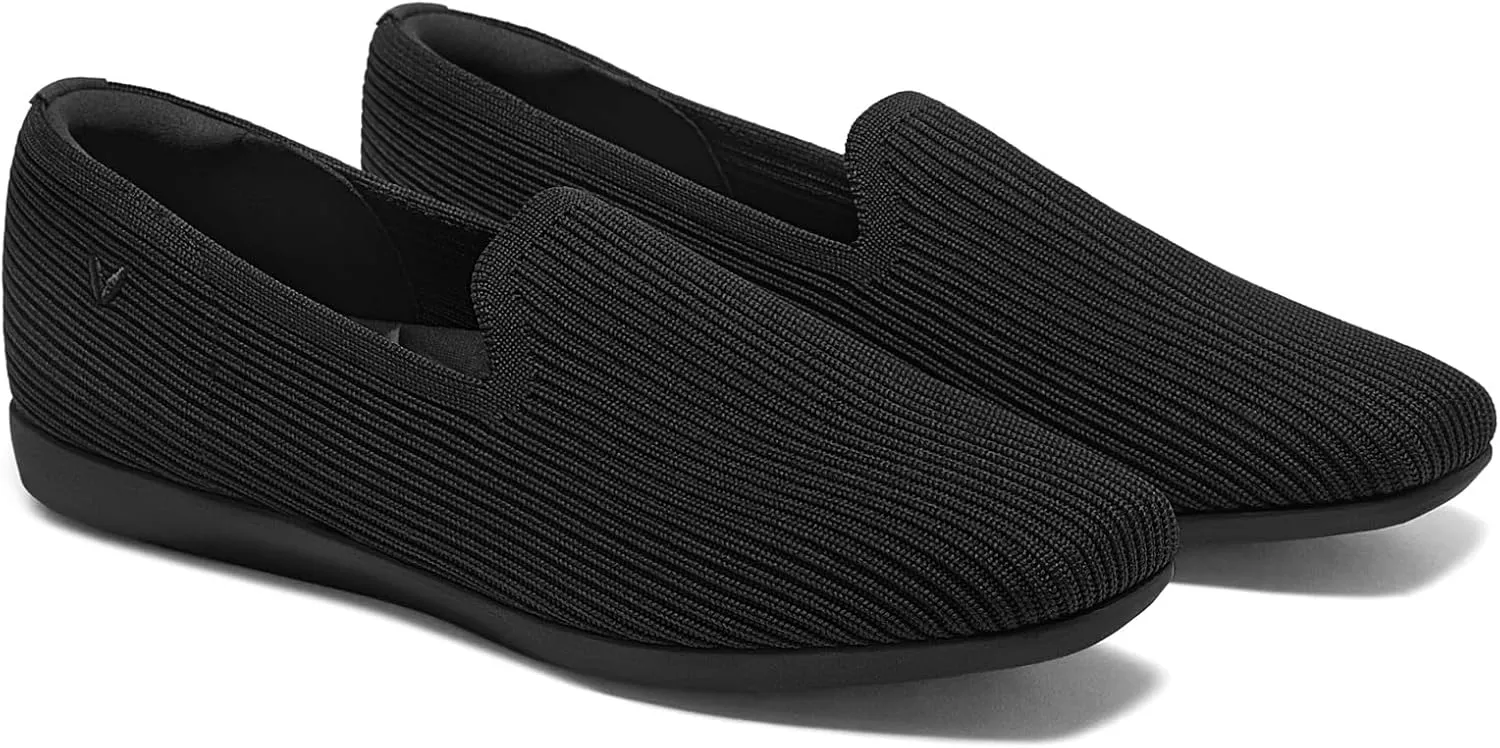 VIVAIA Samanth Walker Women's Casual Flats Slip on Washable Loafer Flats Shoes Comfortable Square-Toe Style