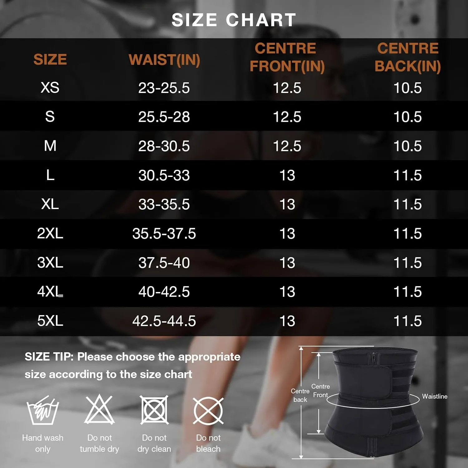 Waist Trainer Double Belt Corset Plus Size Cincher Trimmer Belt with Zip Body Shaper for Women