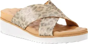 Walking Cradles Hudson Metallic Leopard 13 M (B)