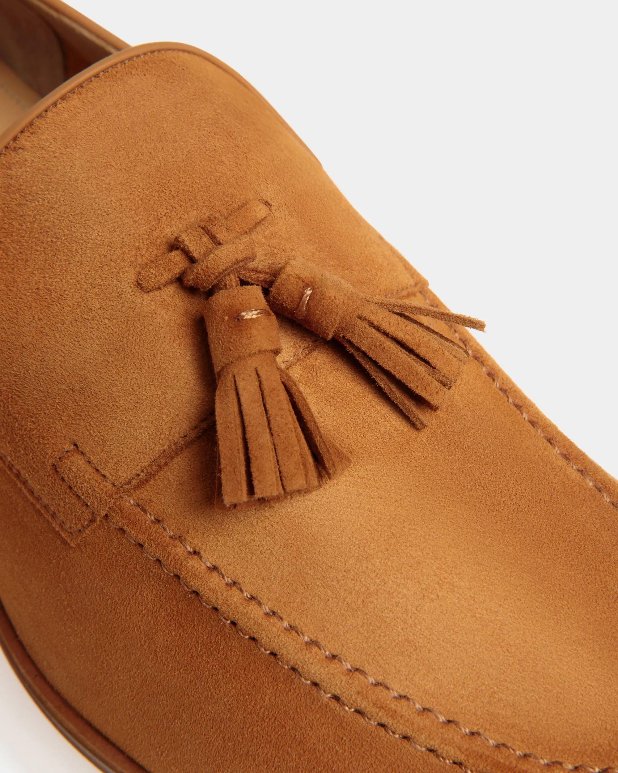 Westminster Loafer in Brown Suede