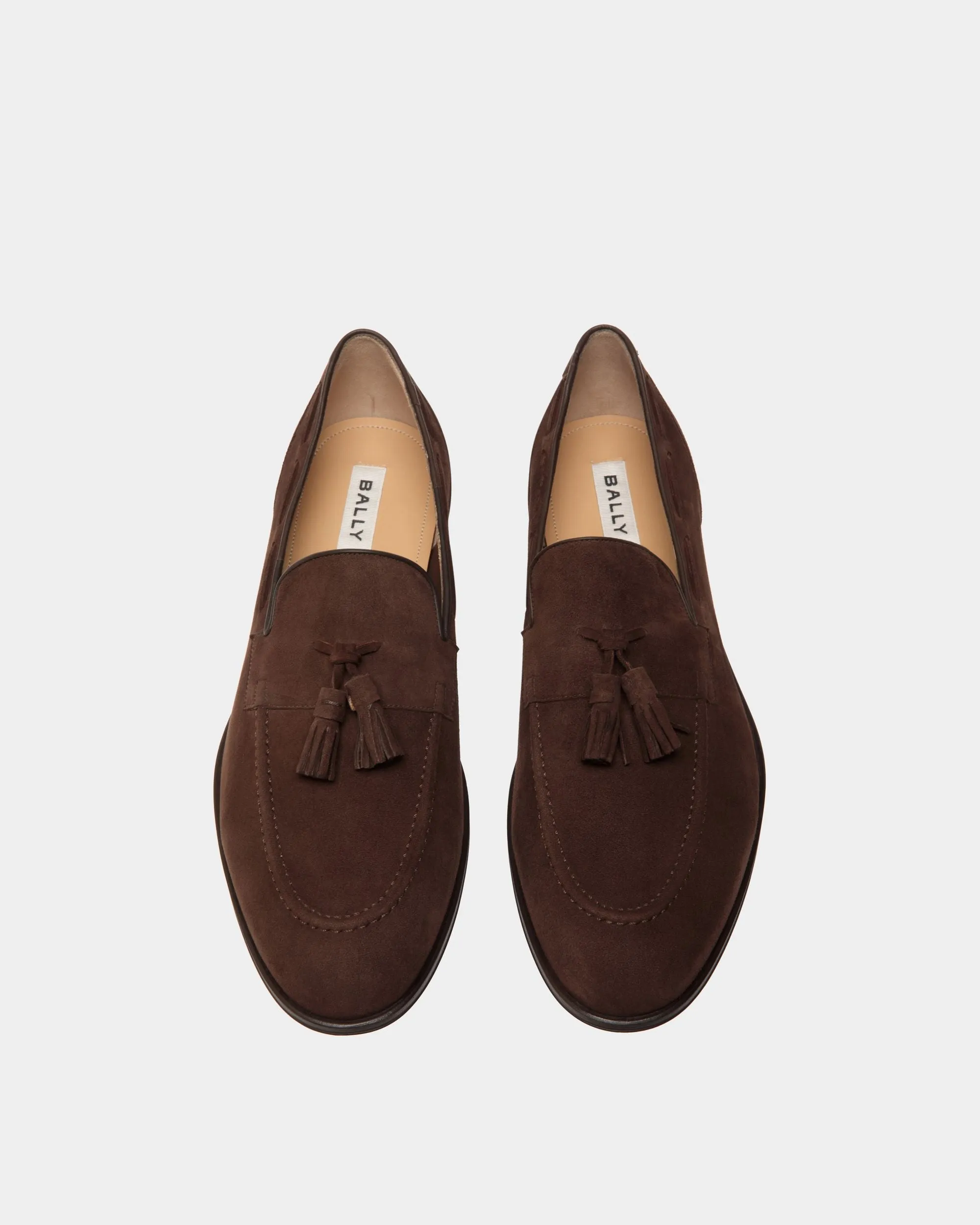Westminster Loafer in Ebano Suede
