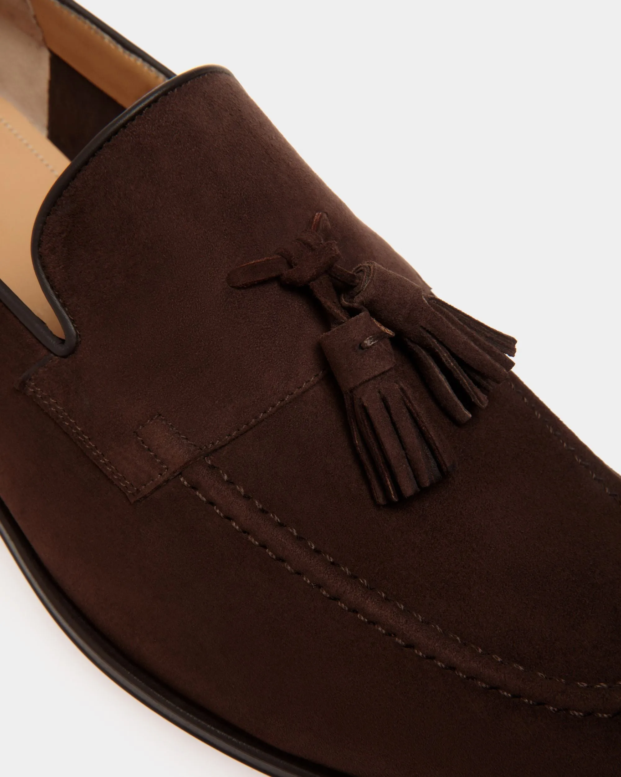 Westminster Loafer in Ebano Suede