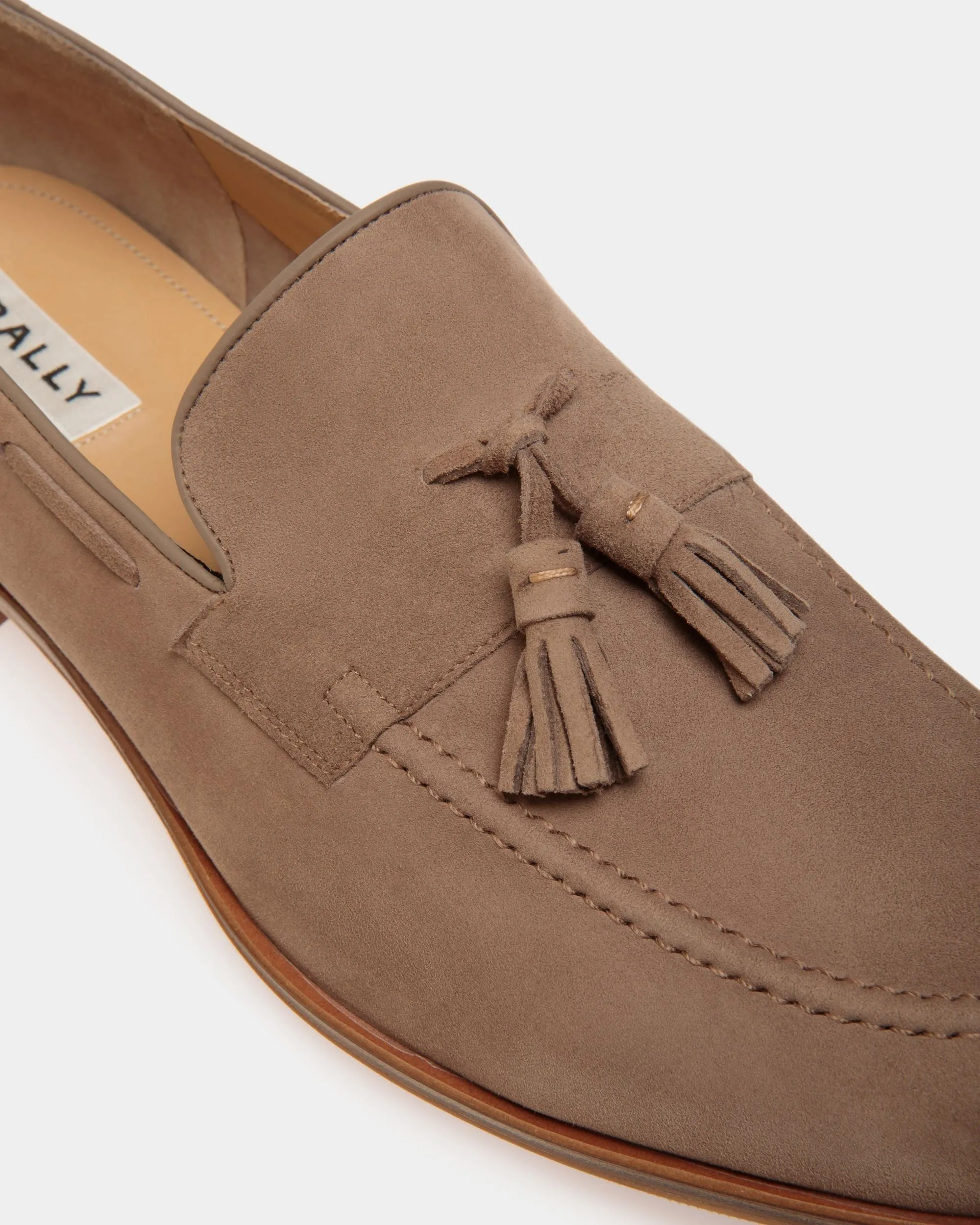 Westminster Loafer in Taupe Suede