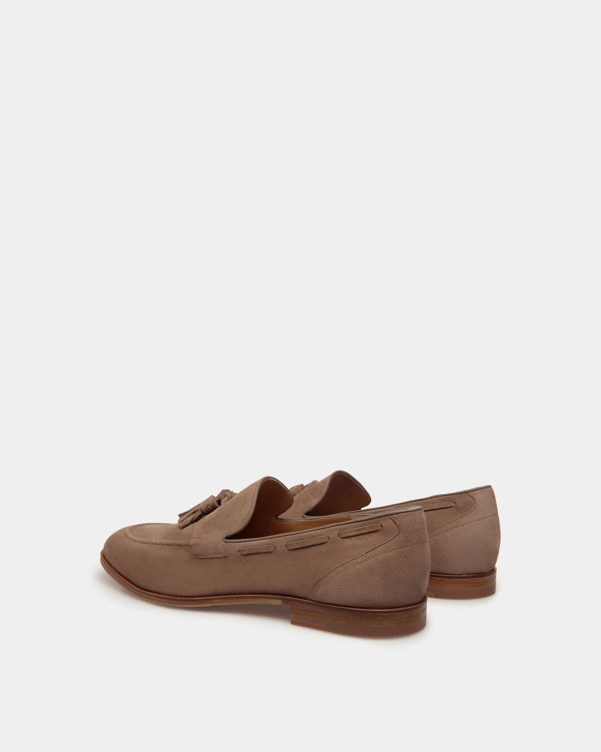 Westminster Loafer in Taupe Suede