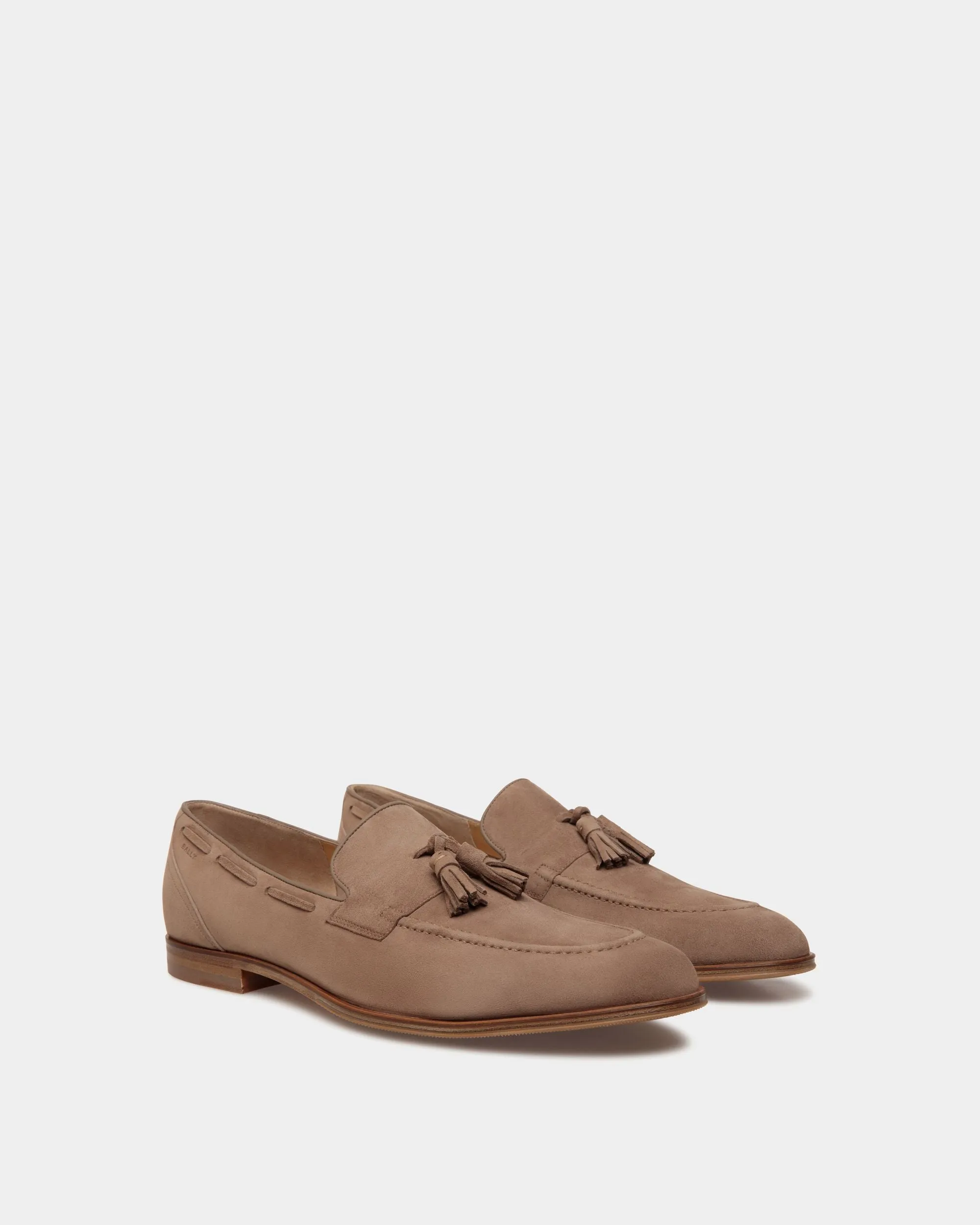 Westminster Loafer in Taupe Suede
