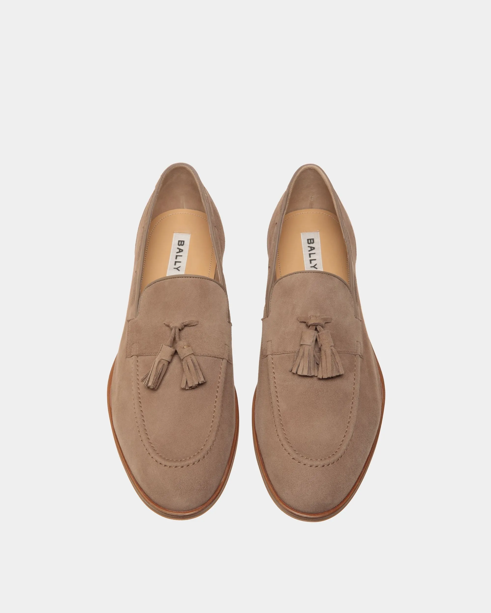 Westminster Loafer in Taupe Suede