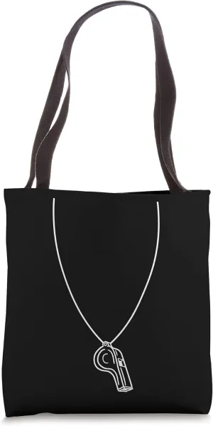 Whistle Referee Ref Soccer Training Player Game Tote Bag