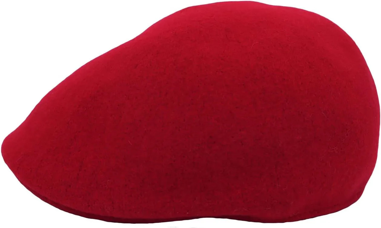 WITHMOONS Wool Seamless Newsboy Beret Hat Classic Ivy Flat Cap AC31374