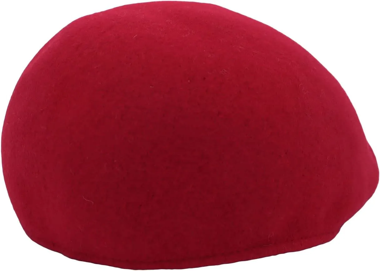 WITHMOONS Wool Seamless Newsboy Beret Hat Classic Ivy Flat Cap AC31374