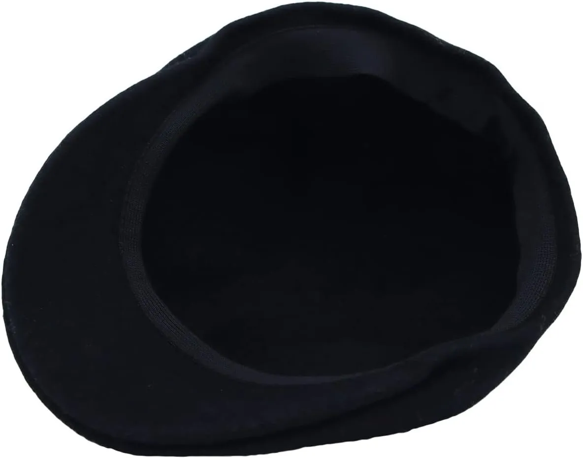 WITHMOONS Wool Seamless Newsboy Beret Hat Classic Ivy Flat Cap AC31374