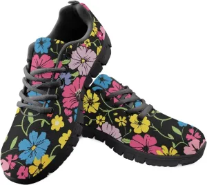 Women Trainers Sports Running Shoes Causal Travel Walking Flat Shoe Lace-up Breathable for Lady Teenager Girls