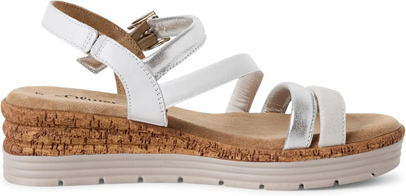 Women's Ankle-Strap Wedge Sandal