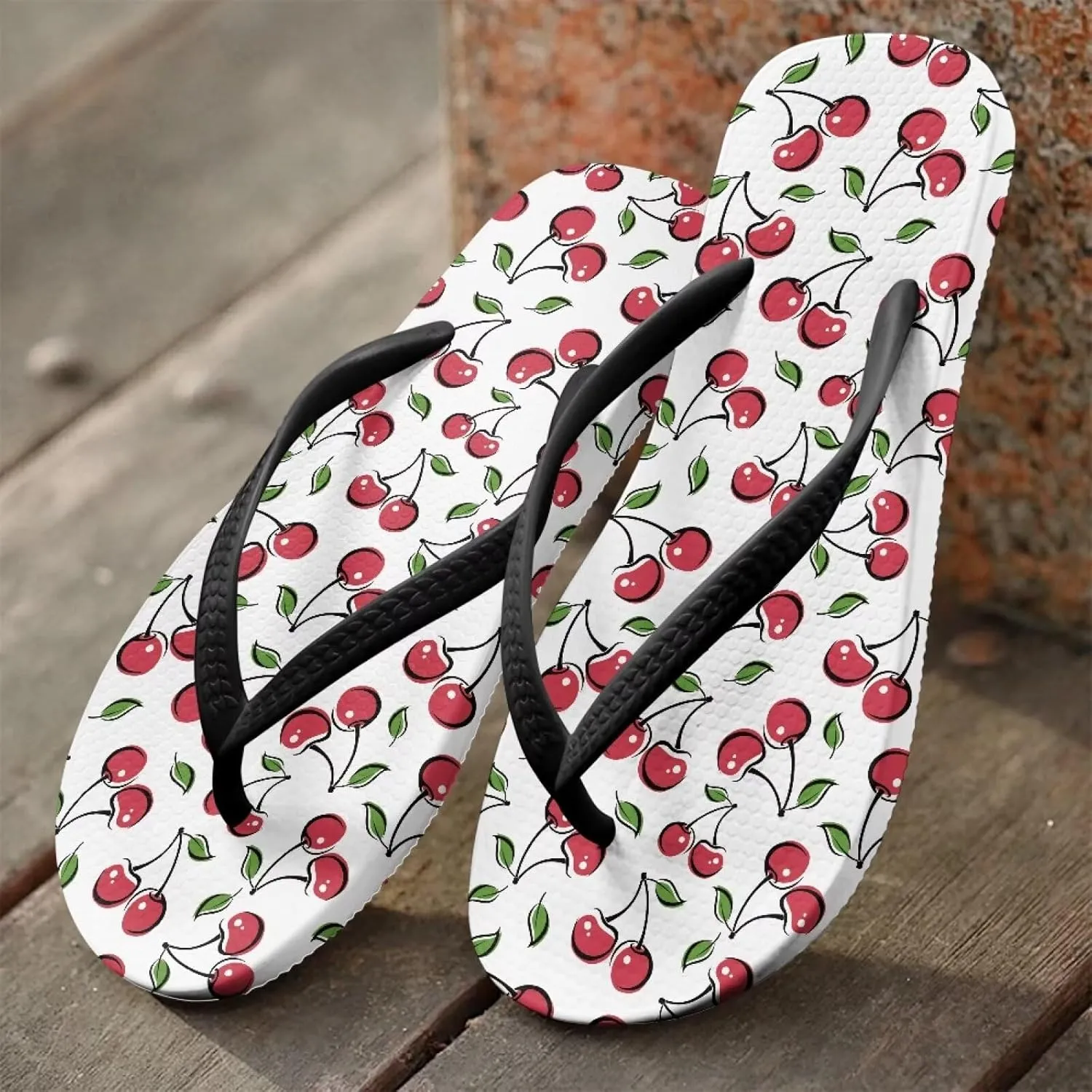 Women's Casual Flip Flops Comfortable Soft Sole Non-Slip EVA Flat Sandals Vacation Sport Summer Shoes