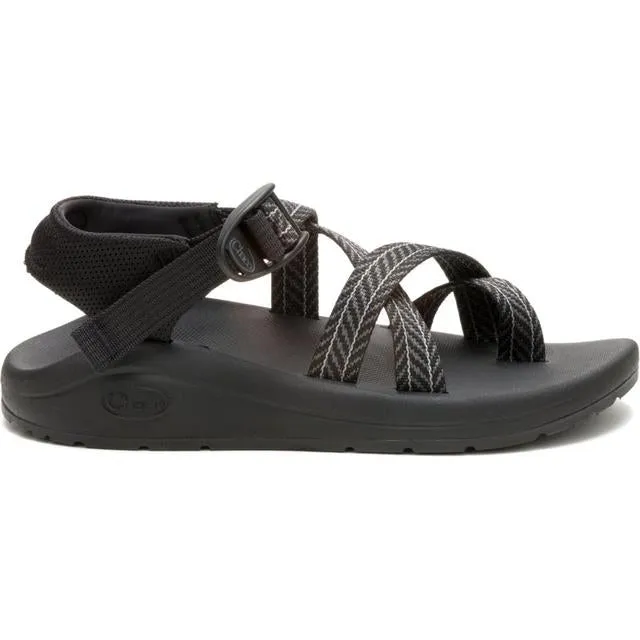 Women's CushZ Toe-Loop Extra Cushioned Sandal Frond Black