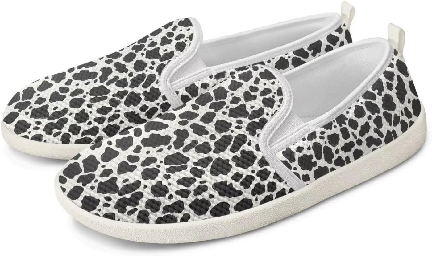 Women's Mesh Flats Shoes Breathable Slip On Casual Travel Walking Shoes Comfortable Non Slip Work Driving Flat Shoes US 6-11