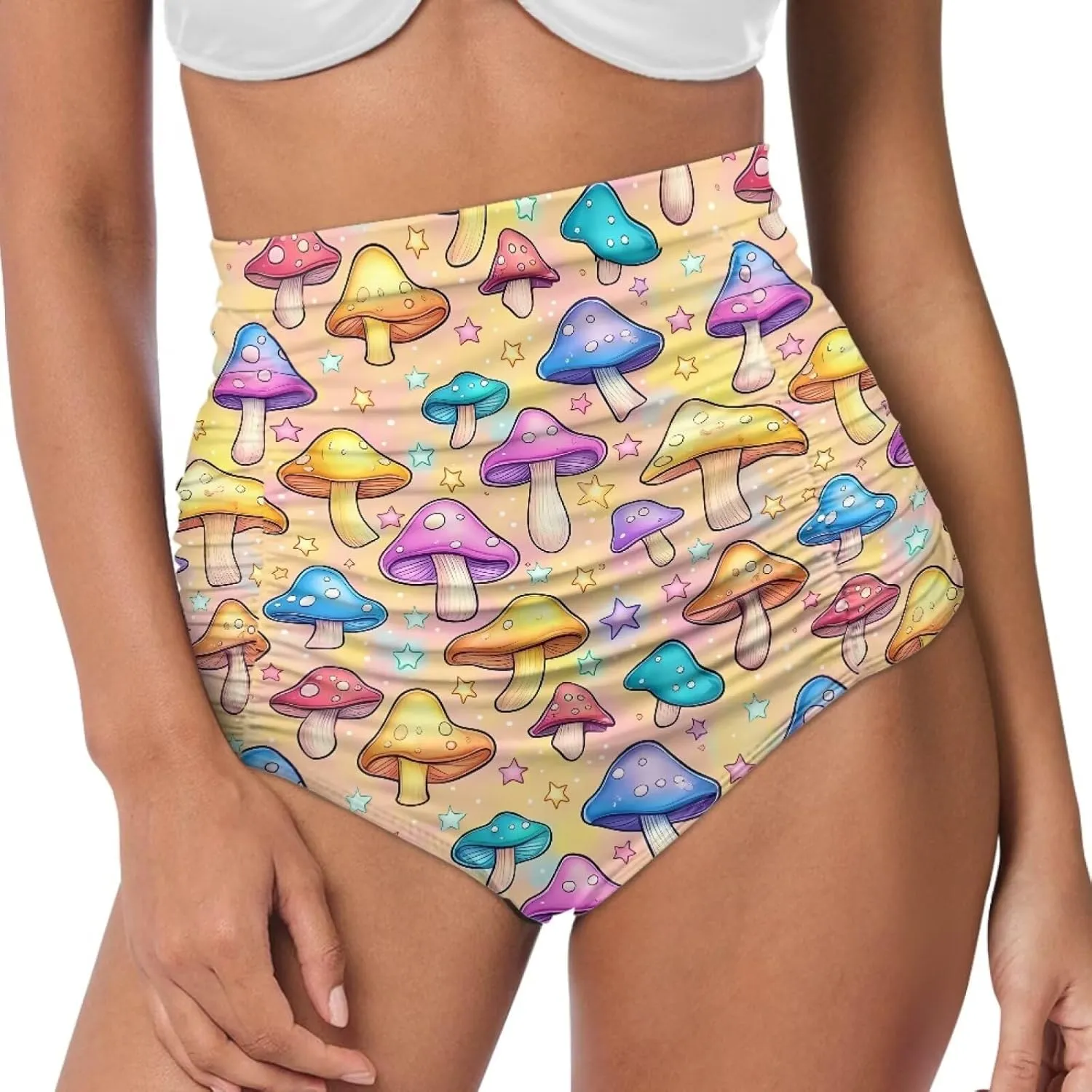 Women's Romantic Swim Shorts Comfortable Feel - Trendy Design for Beach Party & Summer Relaxation