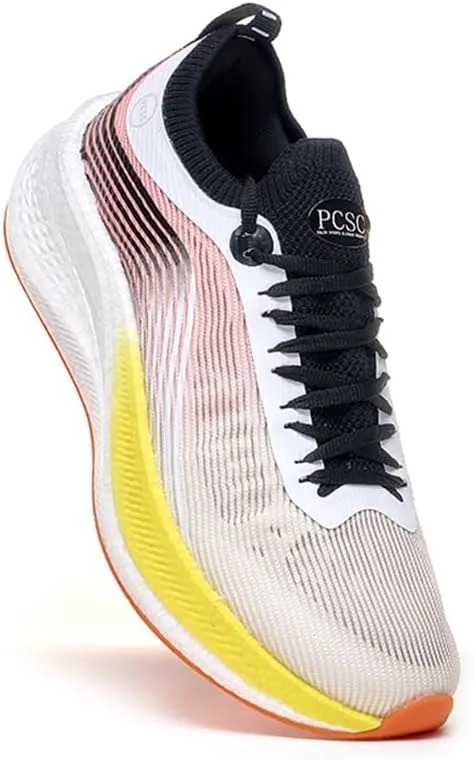 Women's Running Shoes Walking Tennis Shoes Men Comfortable Cushioning Non-Slip Athletic Trainer Jogging Sneakers