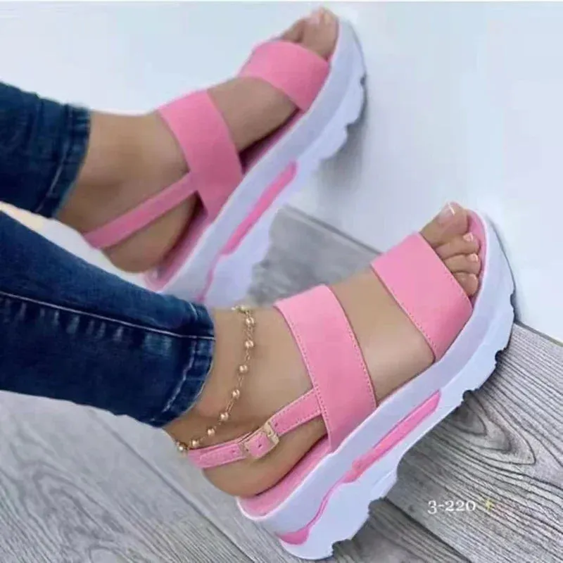 Women's Summer Wedge Sandals – Lightweight, Stylish & Comfortable